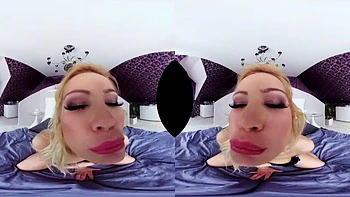 Blonde ride ft. Cherry Kiss: Blowjob, Cowgirl  Missonary VR Porn