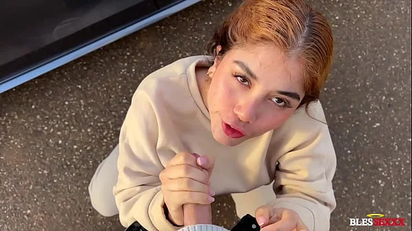 Horny Latina wants dick during the ride - Marina Gold & Magic Javi