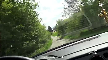 POV Cock Enjoyment - Busty Brunette Swallows Big Dong