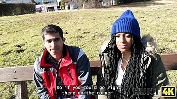 Stanley Johnson and Vicky Menage's pornstar scene by Hunt4k