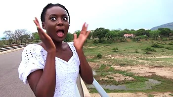 Sexy Natural Tits Black Hottie RAMMED ROUGH By Big White Cock American by AfricanGF: Porn