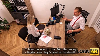 LOAN4K. Tight Pussy Instead Of Money ft. Stanley Johnson: Blowjob, Doggy  Cowgirl Porn