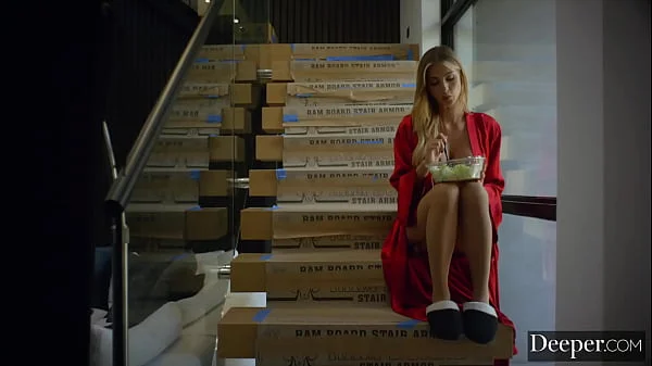 Deeper. Sexy Model Azul shows her client her naughty side