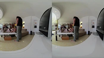 Haley Spades - Behind The Scenes VR Part Two - Tiny Spinner Trades