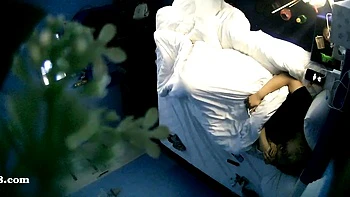 Real amateur teen fucks while babes watch