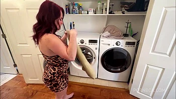 I Fuck My Stepmom Stuck In The Washing Machine And Give Her A Creampie - Steve Rickz, Bootyandthebeast