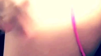 Amateur striptease and Solo masturbation