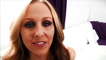 Julia Ann's Big Tits & Ass Hardcore BJ and Masturbation