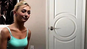 Blonde and Brunette Hardcore Group Blowjob Session