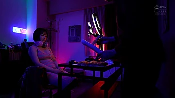 Busty Asian Streamer Tsubaki Sannomiya Locked, Teased & Creampied