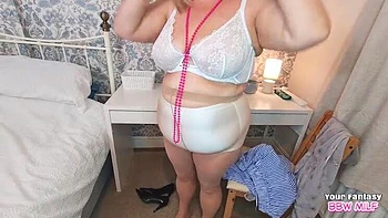 Milf with Huge Tits Cheats Using Massive Toy - Amateur Part 2