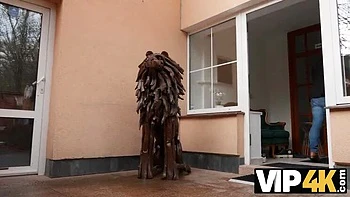 Hot Blonde Andrea Fucks Stranger Adam Costa in HD - Natural Tits & Stockings