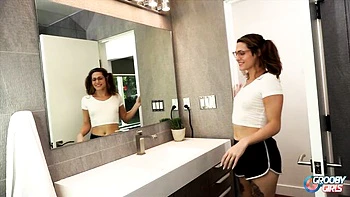 Transgender video with rosy dame from Grooby Girls