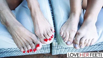Love Her Feet featuring Alexis Tae and Liz Jordan's tease trailer