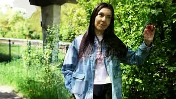 German Slim Teen Fucked Hard in Doggy Style