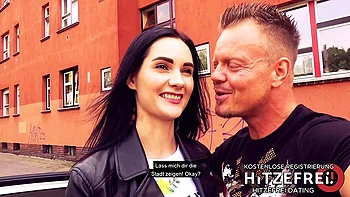 Megan Venturi's hot outdoor public blowjob and fuck