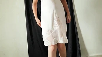 Big Boobs Asian Girl Try On Haul Satin