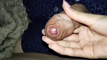 Slow Handjob with Stepsister Milasha Ponri - Huge Cumshot Close Up