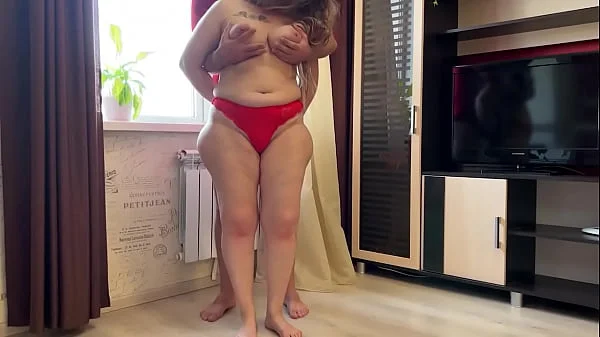 step Mommy with big tits and big ass made a blowjob and gave her son her anal