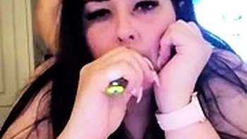 BBW Brunette Teen Gets Doggy Smoking Fetish