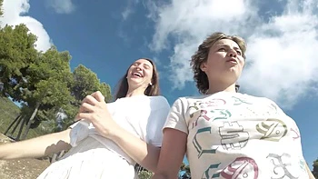 Wetting Ck Panties On The Hike