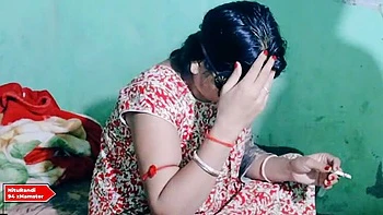 Smoking Desi Stepmom Fucks Stepson's Friends in Mumbai - Big Tits, Doggy Style & Missionary