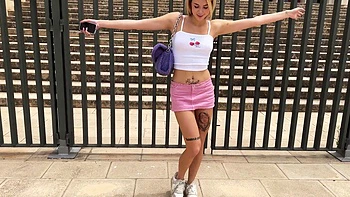 Hot blonde babe Angelique Lapiedra rides huge cock with intense pleasure