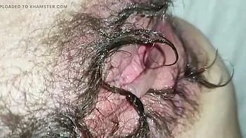 Hairy German Mom Wet Pussy Fisting in HD
