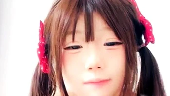 Great close up in japanese teen blowjob pov