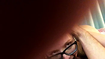 Great ass blonde blowjob and fucking POV