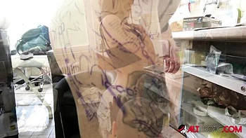 Petite Blonde Jay Jay’s Tight Tits Action