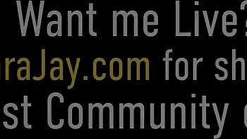 Enchanting Sara Jay and Karen Fisher's huge tits dirt