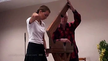 Blonde Vicky Gets Her Ass Whipped in Hardcore German BDSM