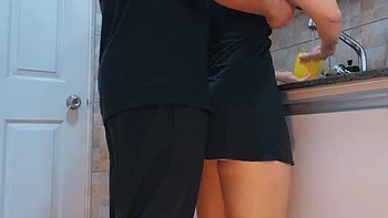 Levi Solen Cums on Maid’s Dress Over Juicy Ass