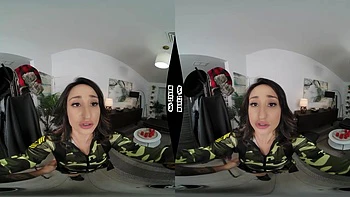 Brunette Teen Pornstar Bursting with Spunk