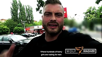 German Milf Gets Public Casting Couch Blowjob