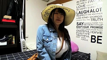 Japanese Teen Gets Amateur Asian Anal Creampie