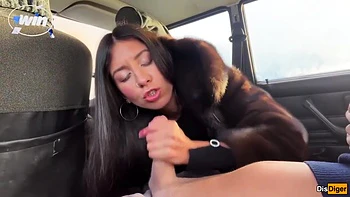 Public Cumwalk With Stranger For Money. Huge Jism On Face, Slut