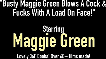 Busty Blonde Maggie Green's Big Ass & Blowjob