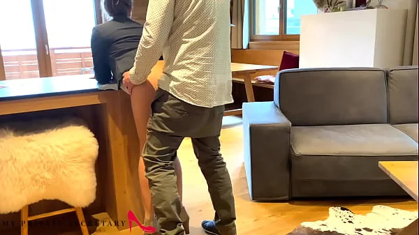 my private secretary intense business meeting ends with pussy full of cum