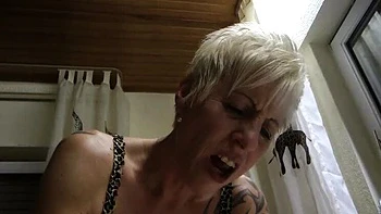 German Blonde Vanessa Gets Extreme Fisting and Hardcore Fuck