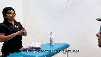 Hot Latina Masseuse Gives Goky Anal Happy Ending