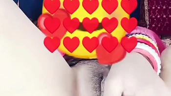 Hairy Indian Pussy and Ass Fingered by Machine