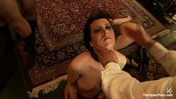 Lesbian Femdom Bondage Brunch with Stefanos, Cherry Torn & Madison - Creampie Fetish