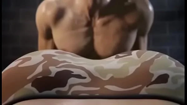 Creampie instead of laundry ( Uncensored animation)