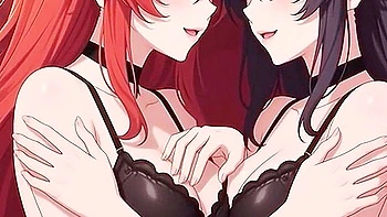 Anime Fantasy Girls: Blonde, Brunette & Redhead Cosplay