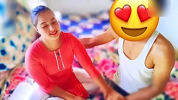 Hot Indian Teacher Fucked Tight Pussy First Time Alone at Home