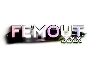 Cute Brunette Tgirl Masturbates with Dildo and Toys