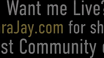 Sara Jay’s fit body fucked outdoors with interracial cock