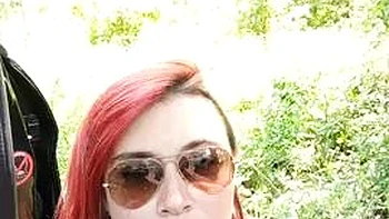 C4 Sweetasia: Babe Masturbates Huge Tits in Public